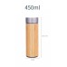 450 ML Bambu Kaplama Çelik Termos 450 ML Bambu Kaplama Çelik Termos