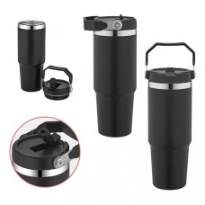 900 Ml Kulplu Çelik Termos