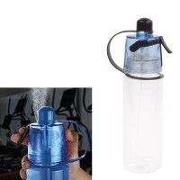 600 ml Spreyli Ferahlatıcı Spor Matarası - Sızdırmaz Su Şişesi