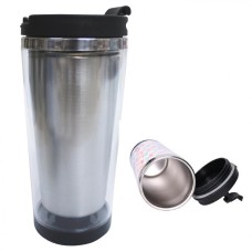 400 Ml Şeffaf Termos Mug
